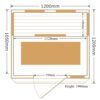Serene 2 (2 seater Dry Far Infrared sauna) - Image 4