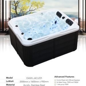 3-Seater Jacuzzi