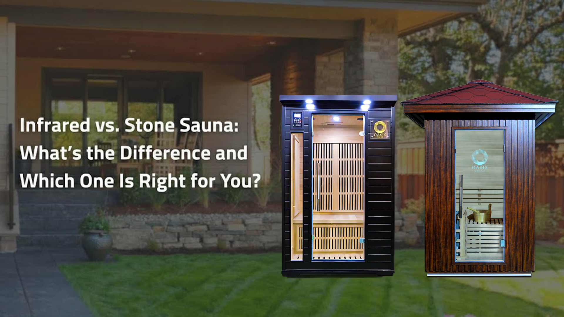 Read more about the article Infrared vs. Stone Sauna: What’s the Difference and Which One Is Right for You?
